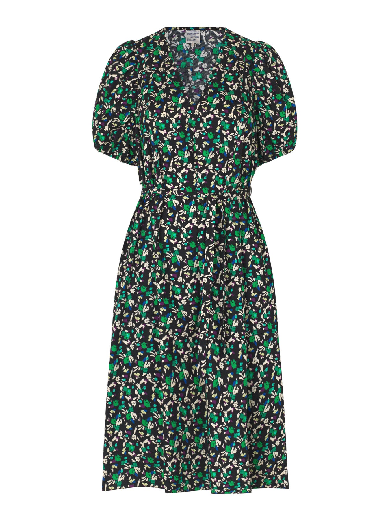 Azalia Dress Black Dandy Flower