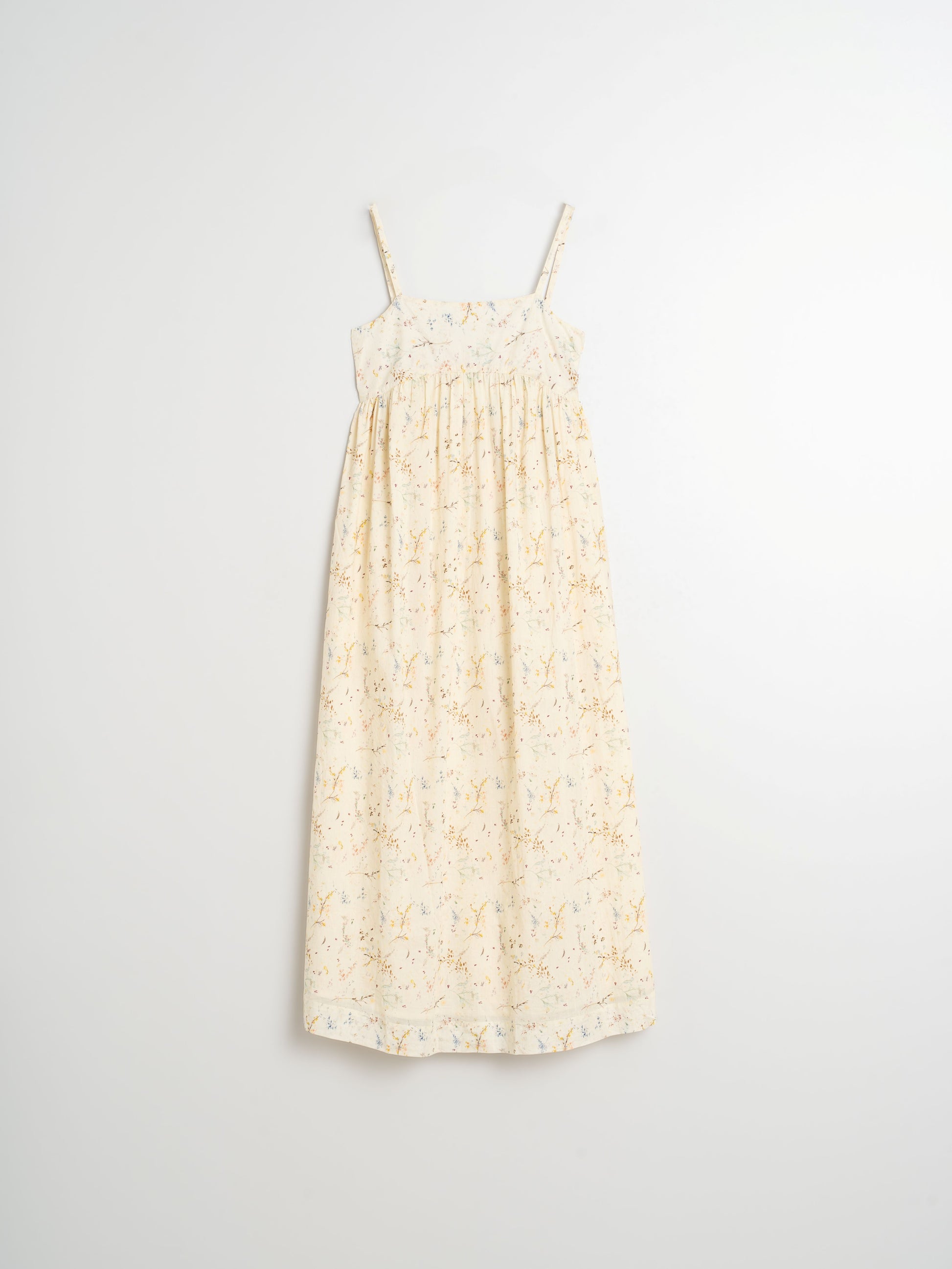 Cream Cotton Voile Dress