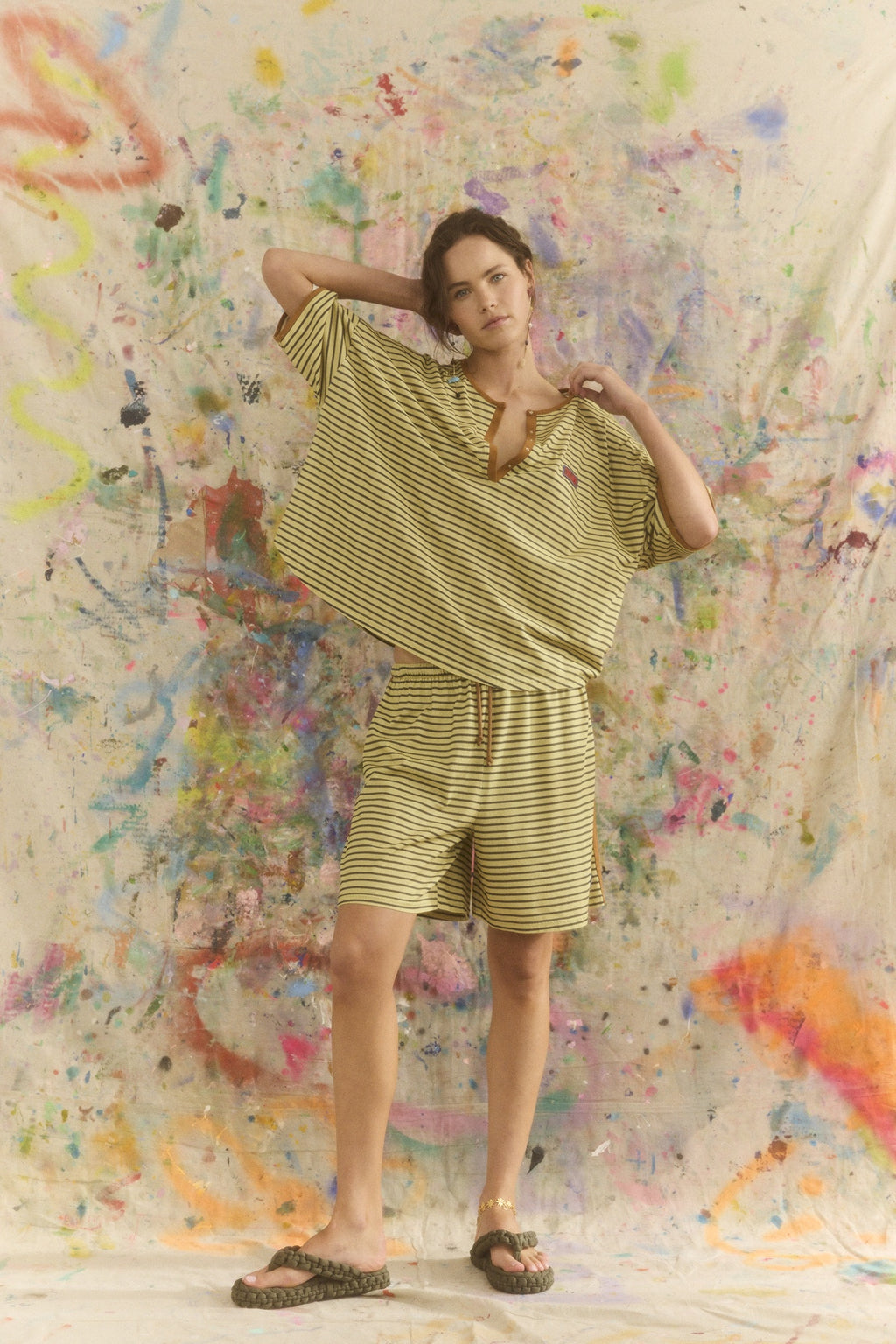 Atlas Stripe Uni Short