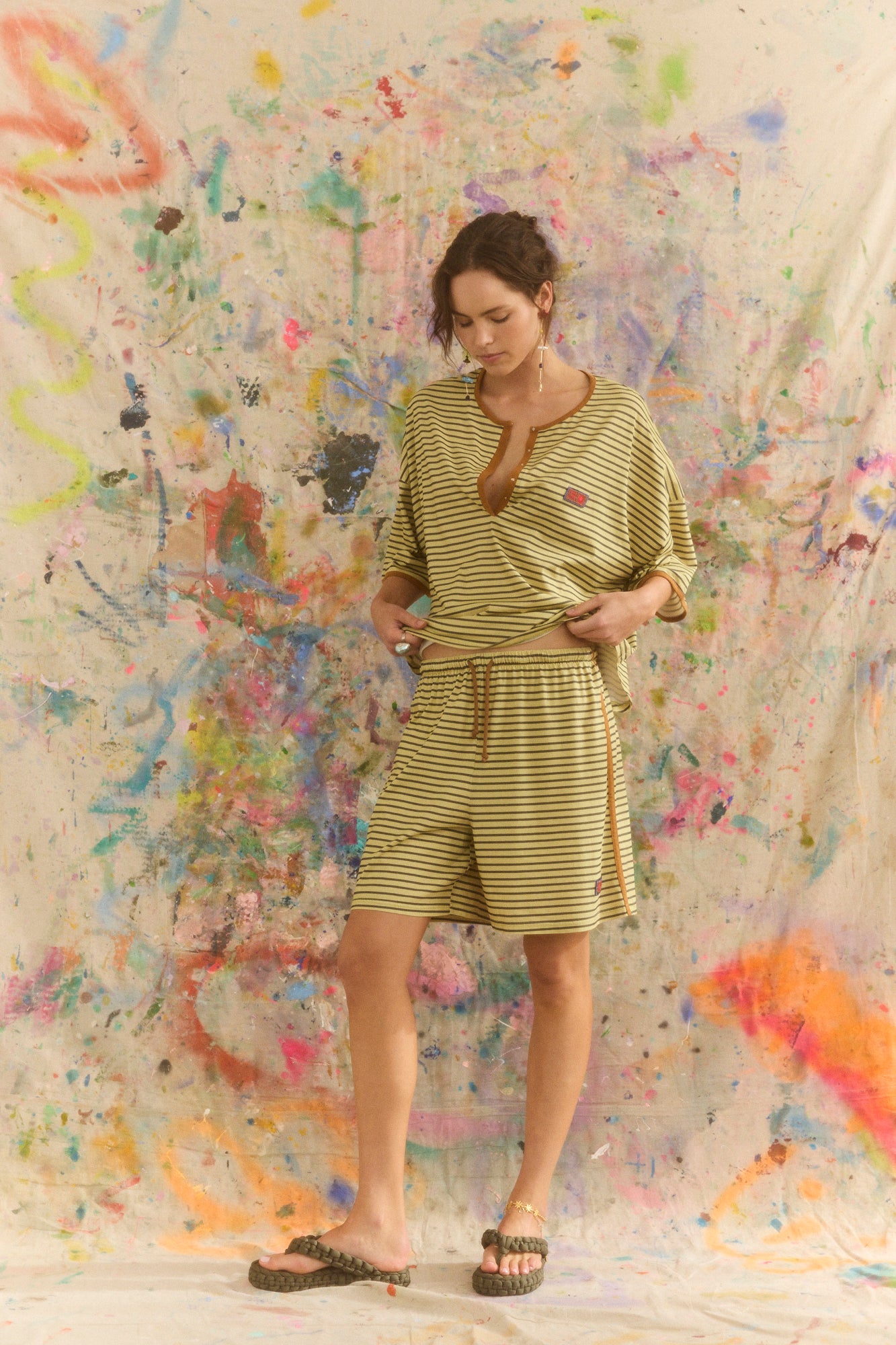 Atlas Stripe Uni Short