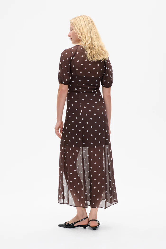 Alara Dress - Coffee Bean Dots