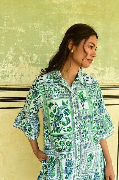 Tropics Shirt Dress
