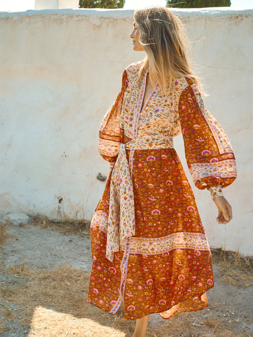 Soraya Midi Smock Dress
