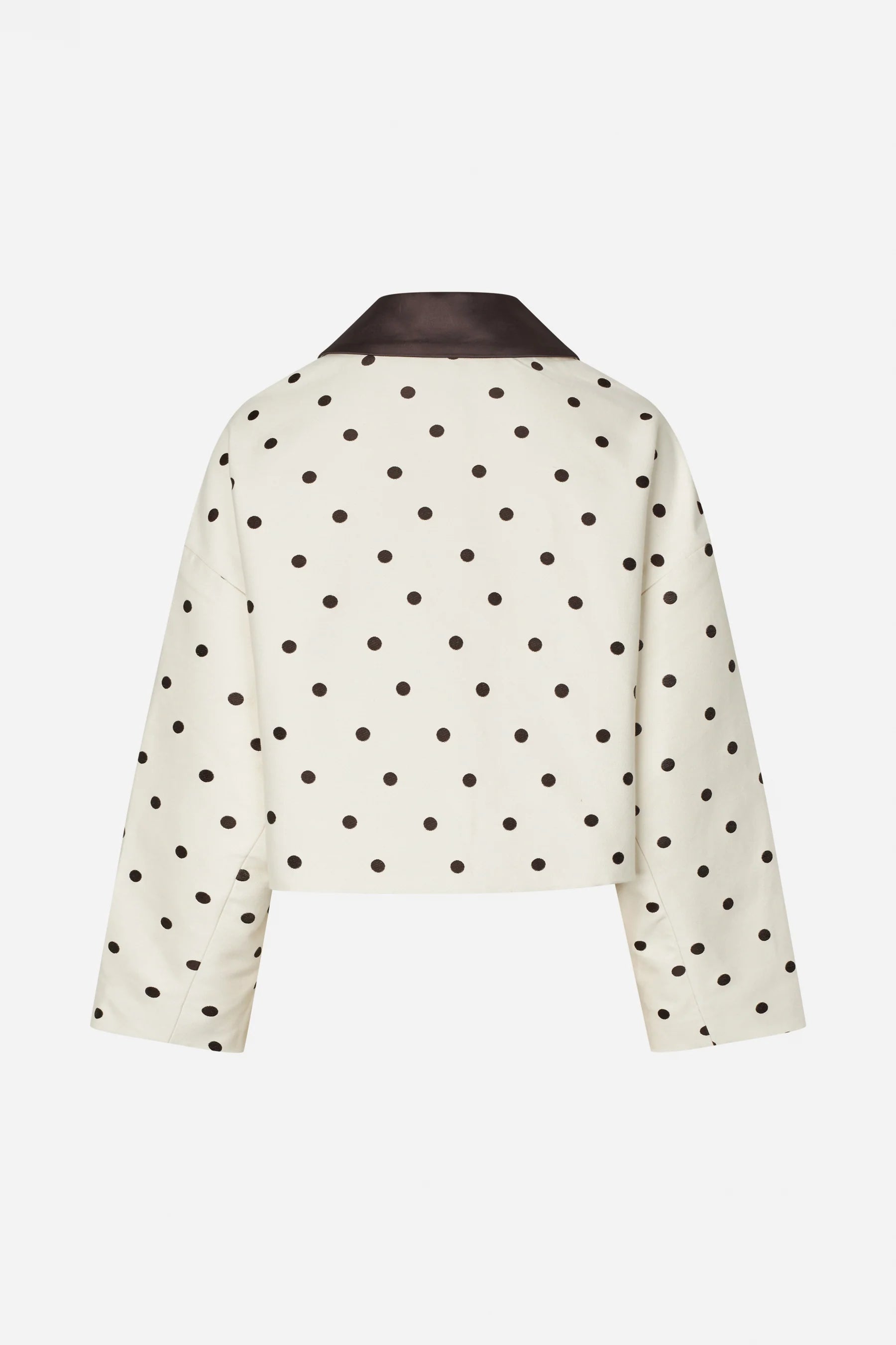 Bebeth Jacket - Egret Creme Dot