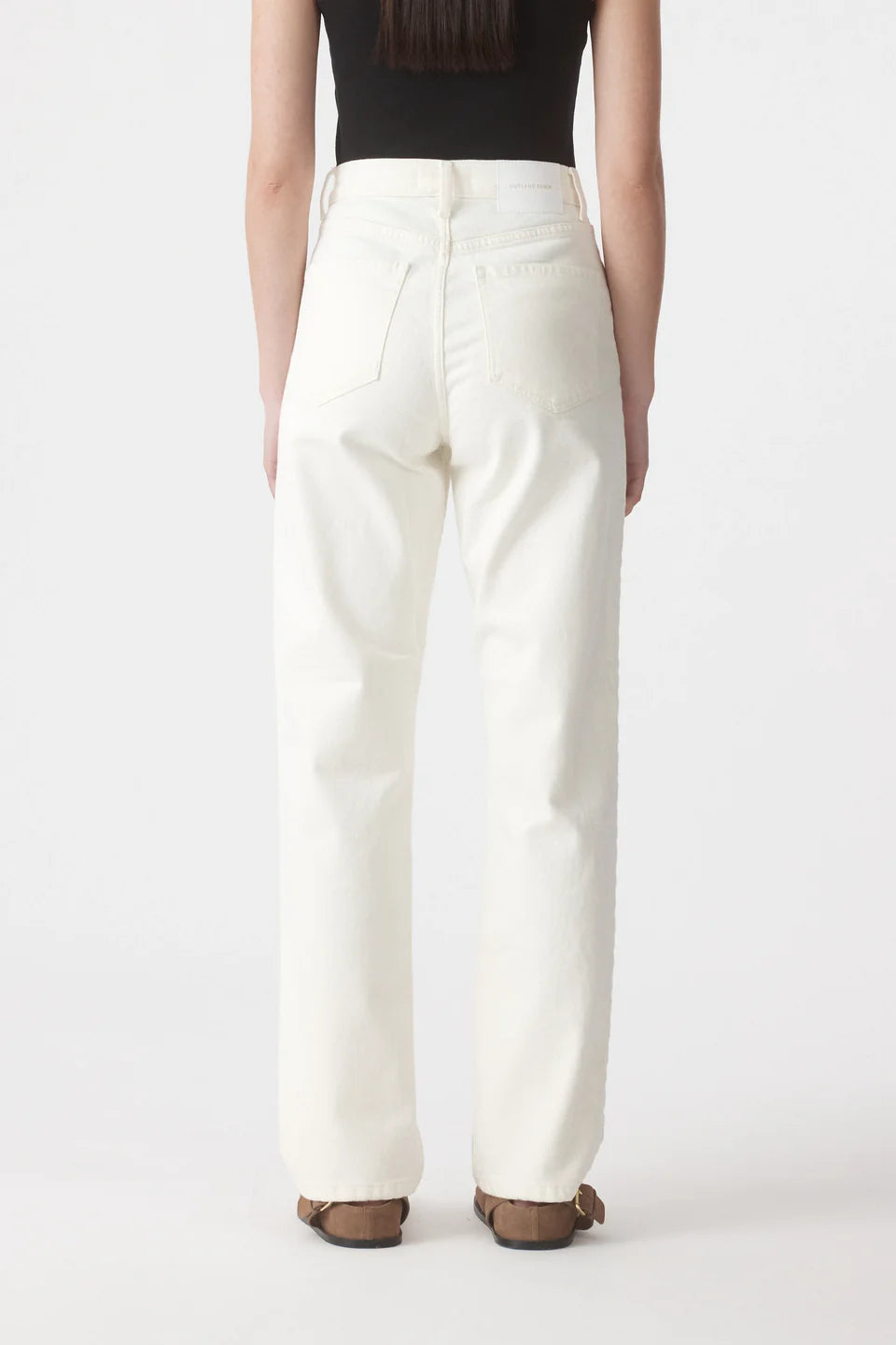 Zoe High Straight - Soft White