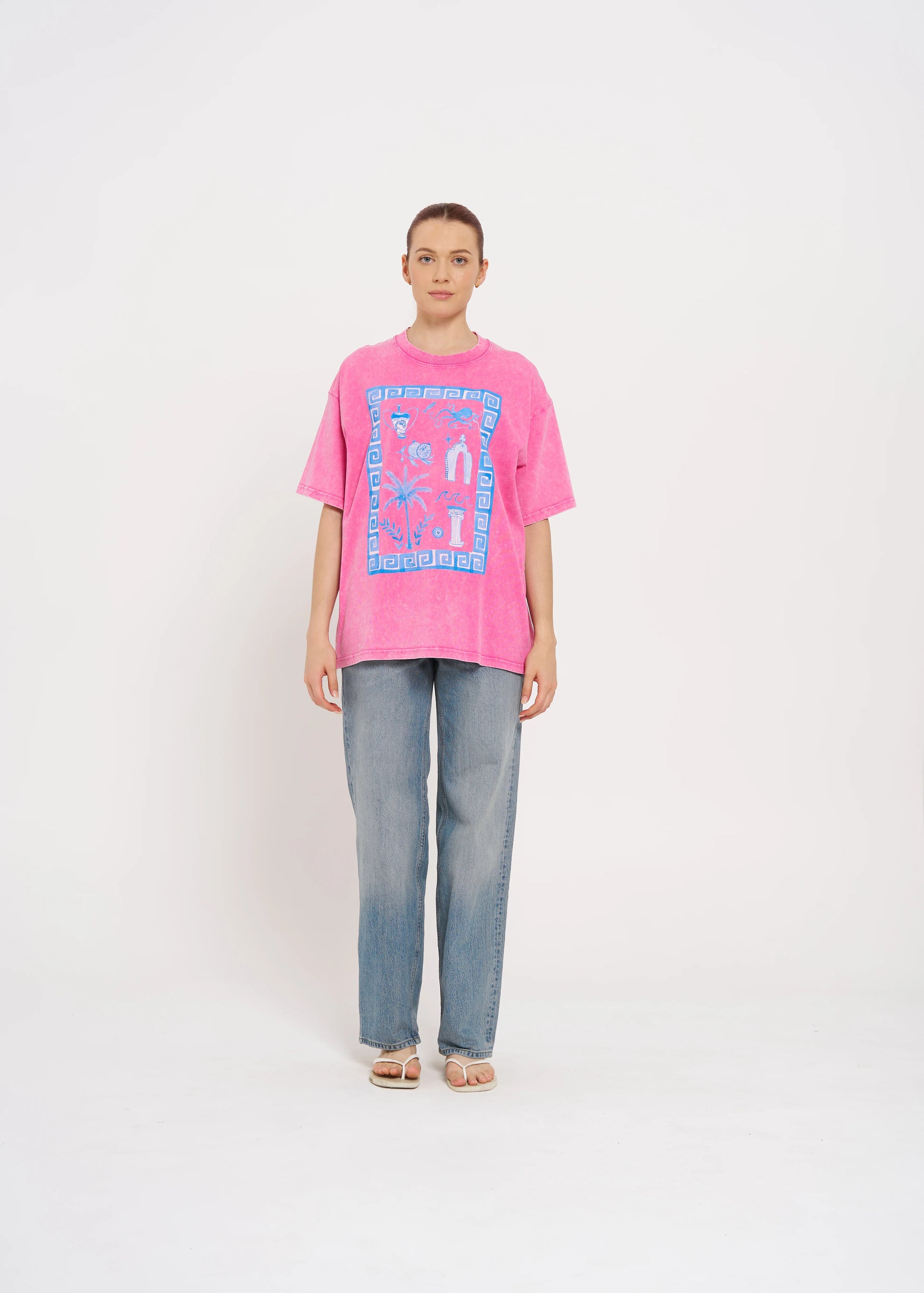 Greek Goddess Oversized Tee