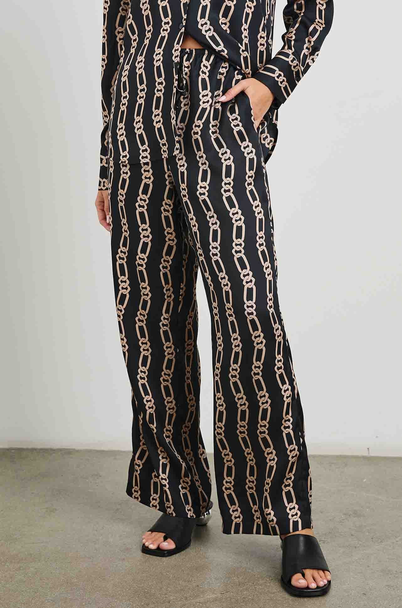 Damani Pant - Black Gold Link
