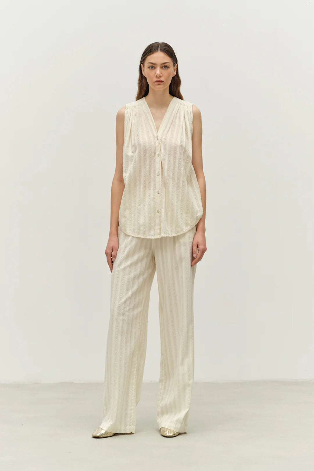 Iris Blouse - Ecru
