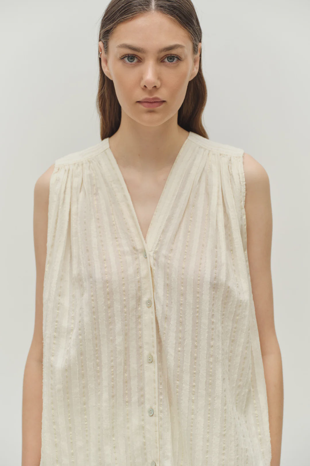 Iris Blouse - Ecru