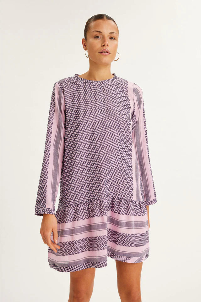 Dress 2 O L/Sleeve - Pink Mist