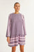 Dress 2 O L/Sleeve - Pink Mist