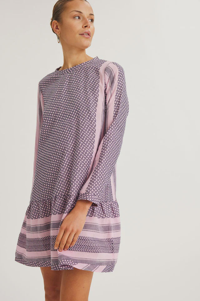 Dress 2 O L/Sleeve - Pink Mist
