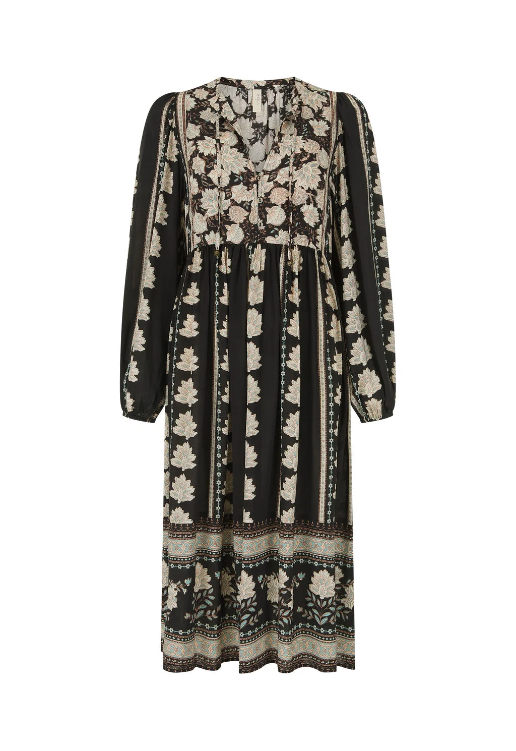 Petalwood Boho Midi Dress