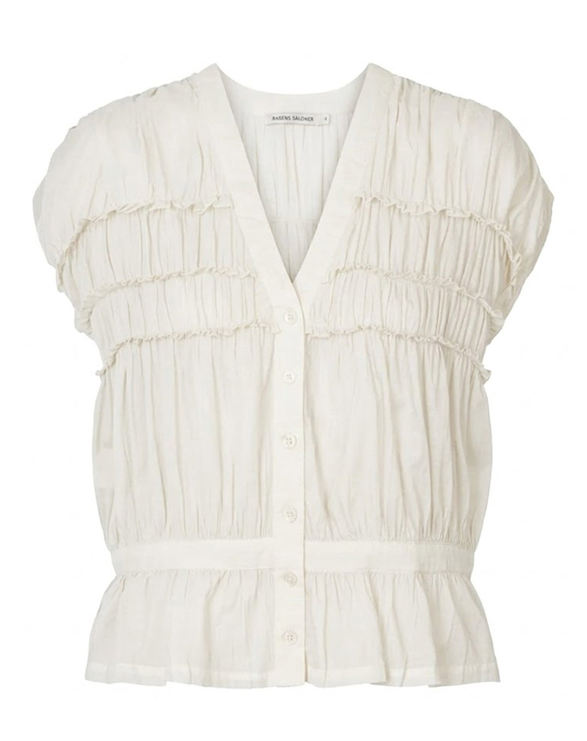 Elenore Voile Frill Top