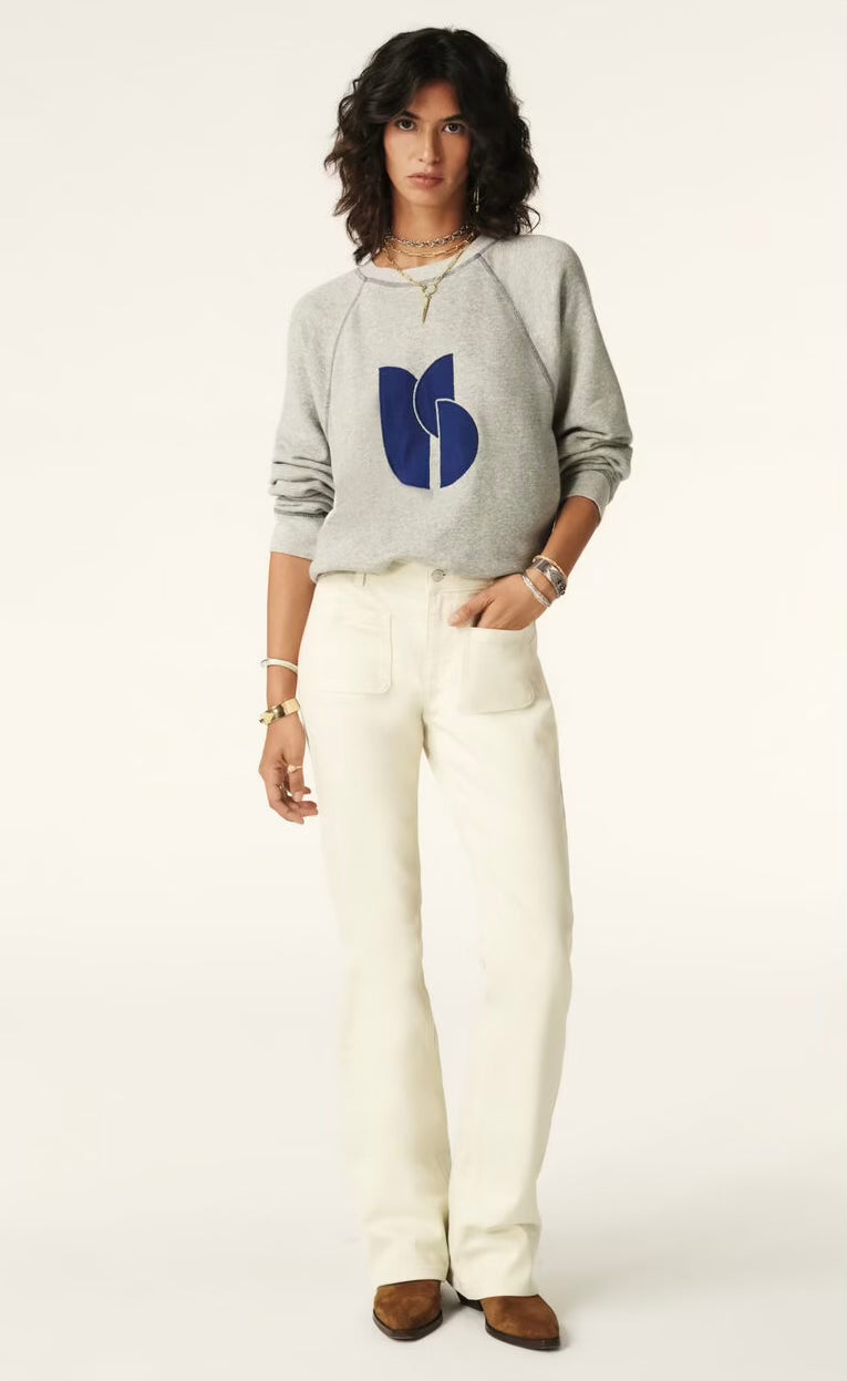 Bart Baggy Grey Sweatshirt