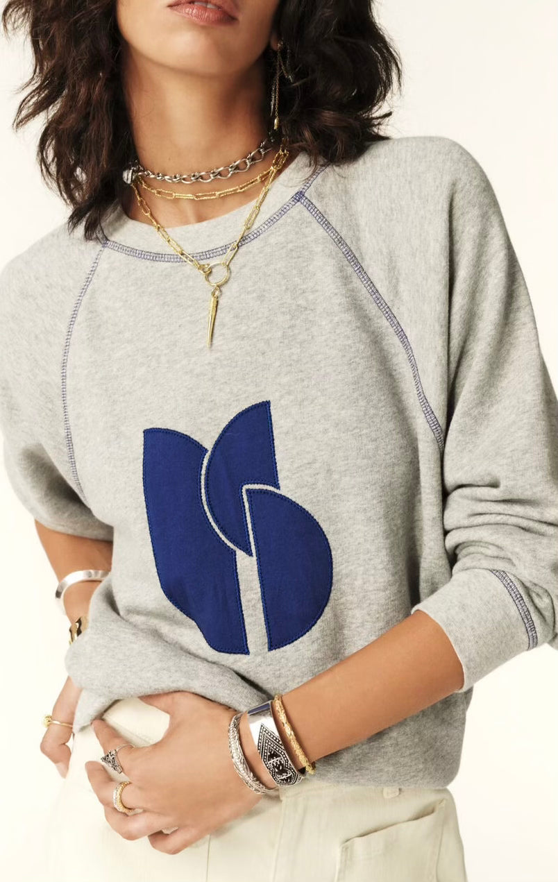 Bart Baggy Grey Sweatshirt