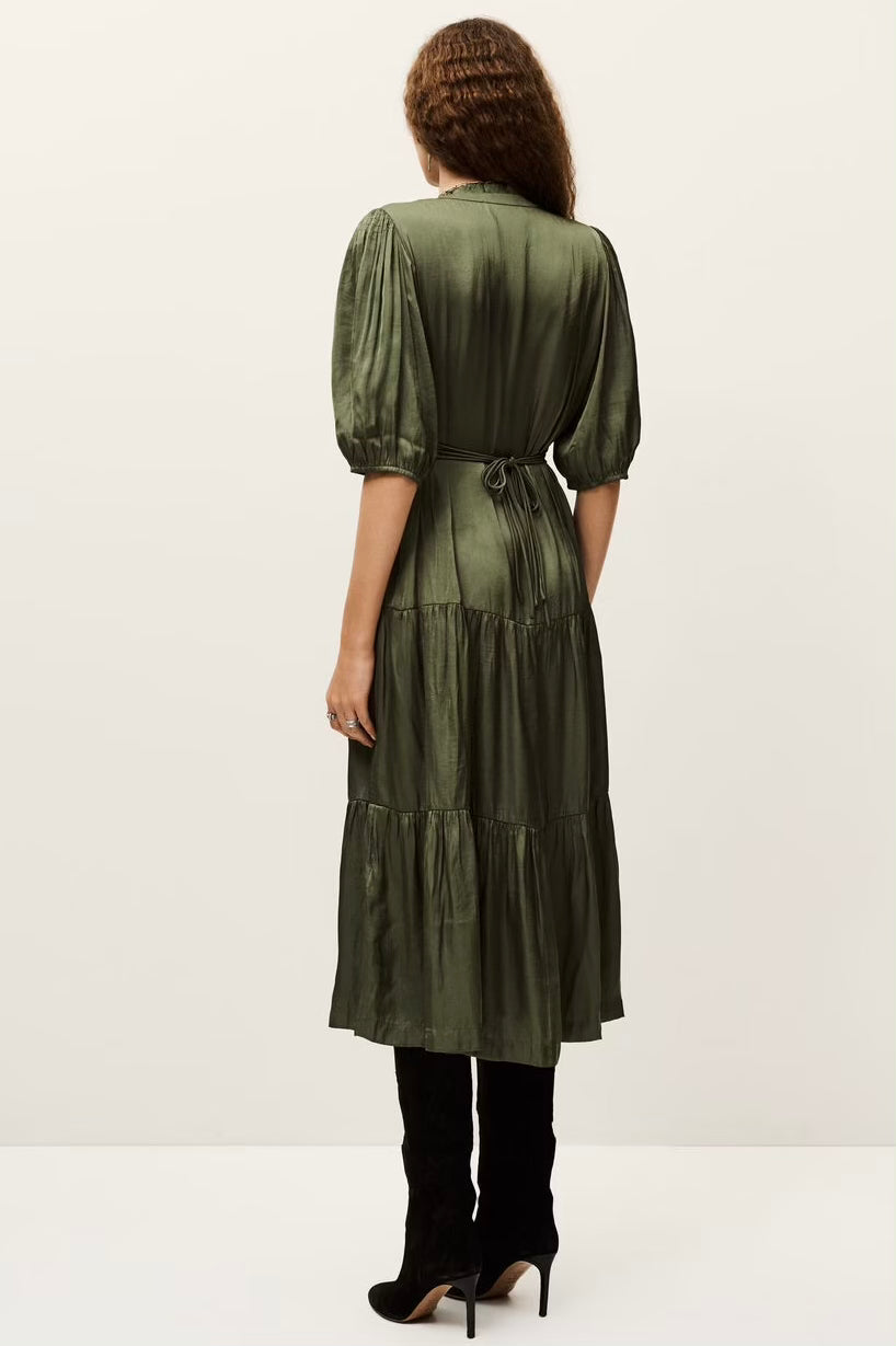 Cleli  Khaki Dress