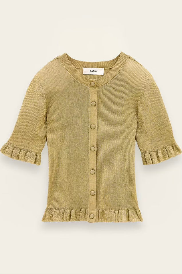 Zibo Gold Cardigan