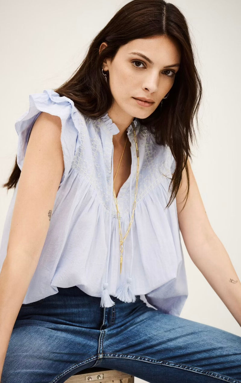 Janny Bleu Top