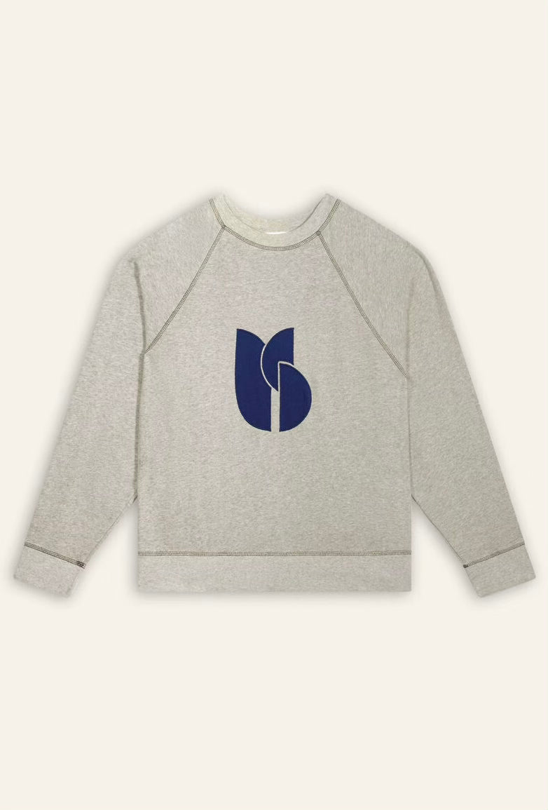 Bart Baggy Grey Sweatshirt