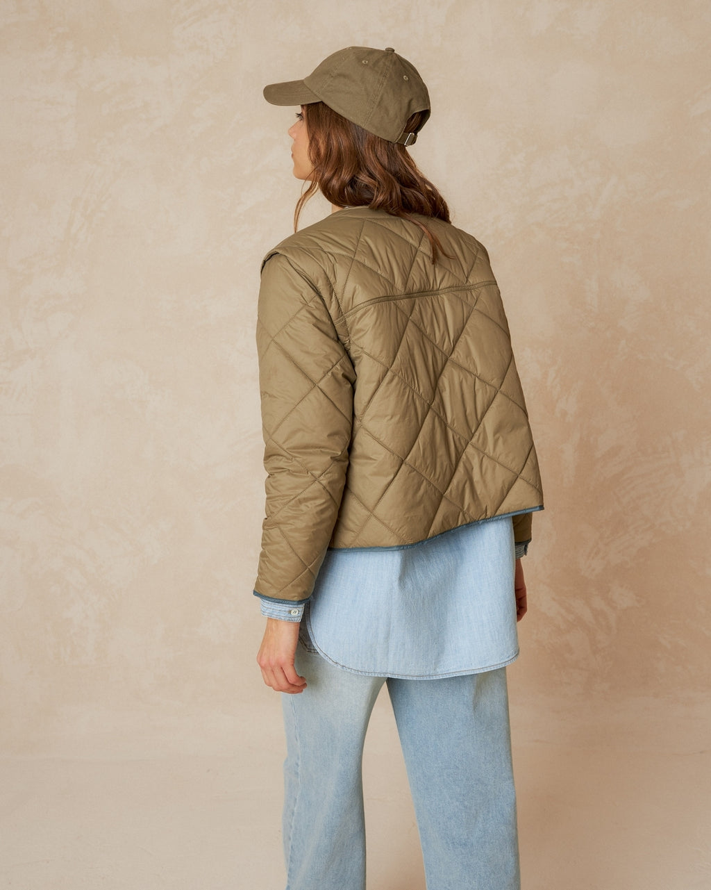 Padded Khaki Jacket
