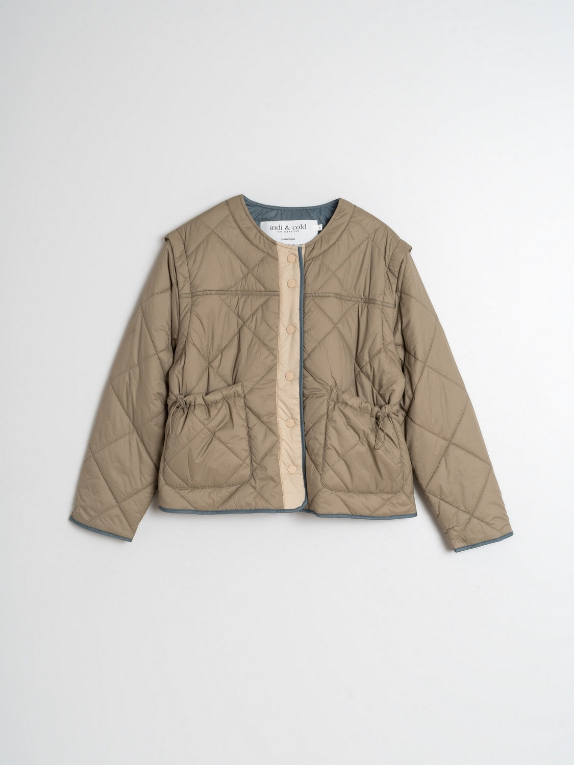 Padded Khaki Jacket