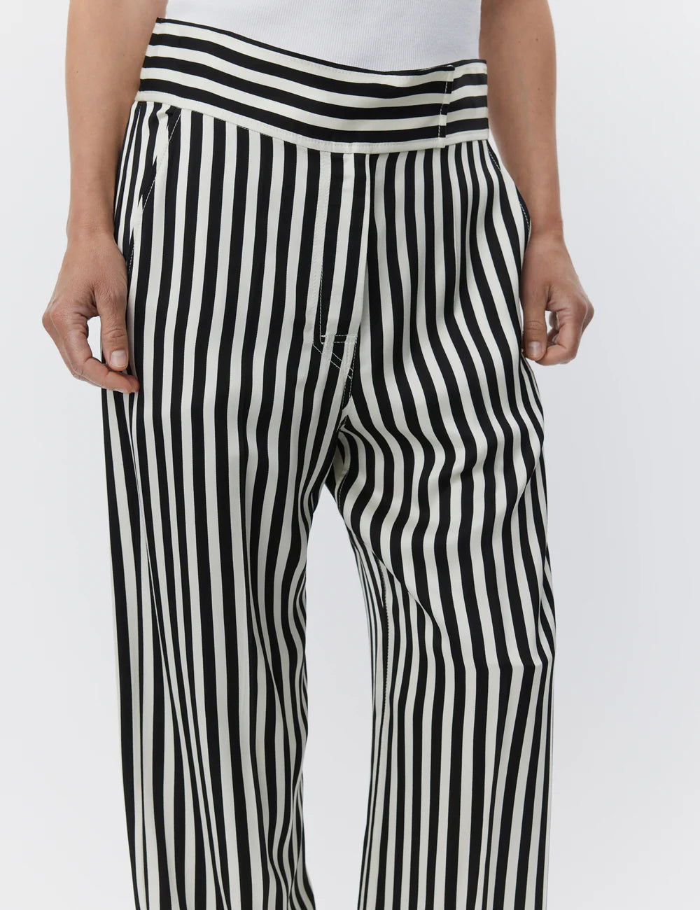 Gabin Pants  - Fluid Stripes