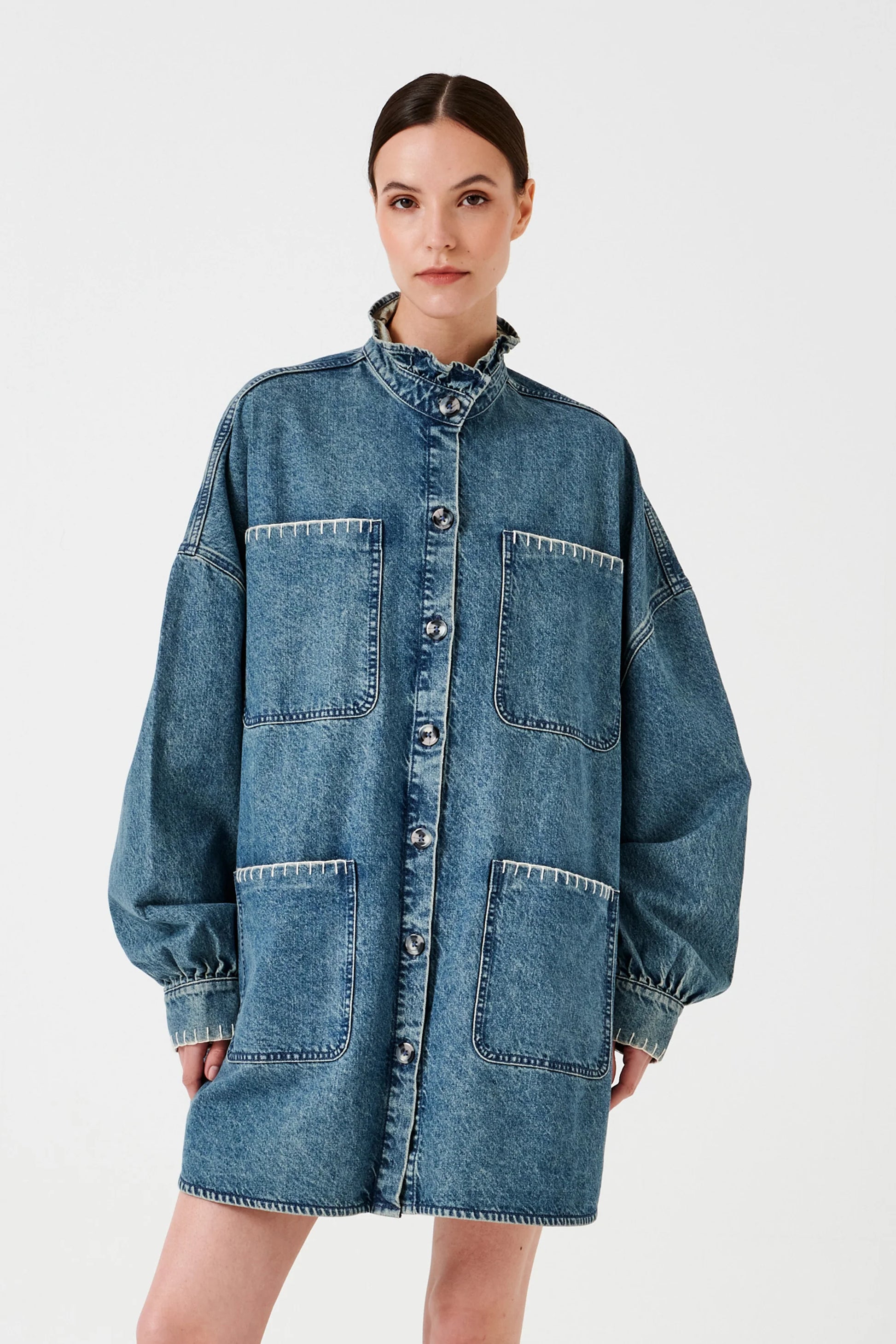 Pablo Oversized Shirt Dress