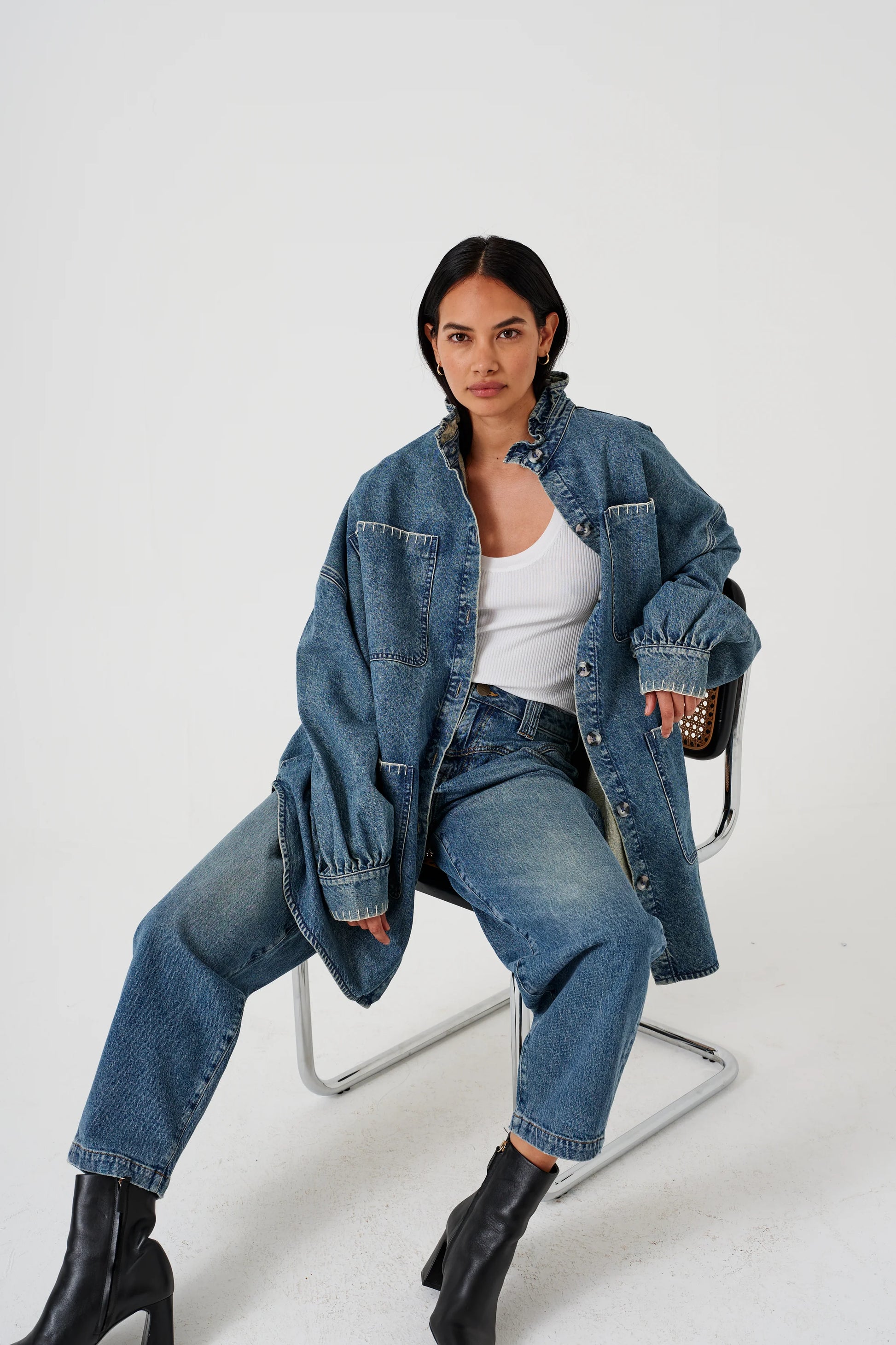 Pablo Oversized Shirt Dress