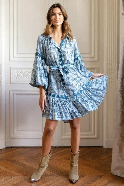 Agatha Blue Dress