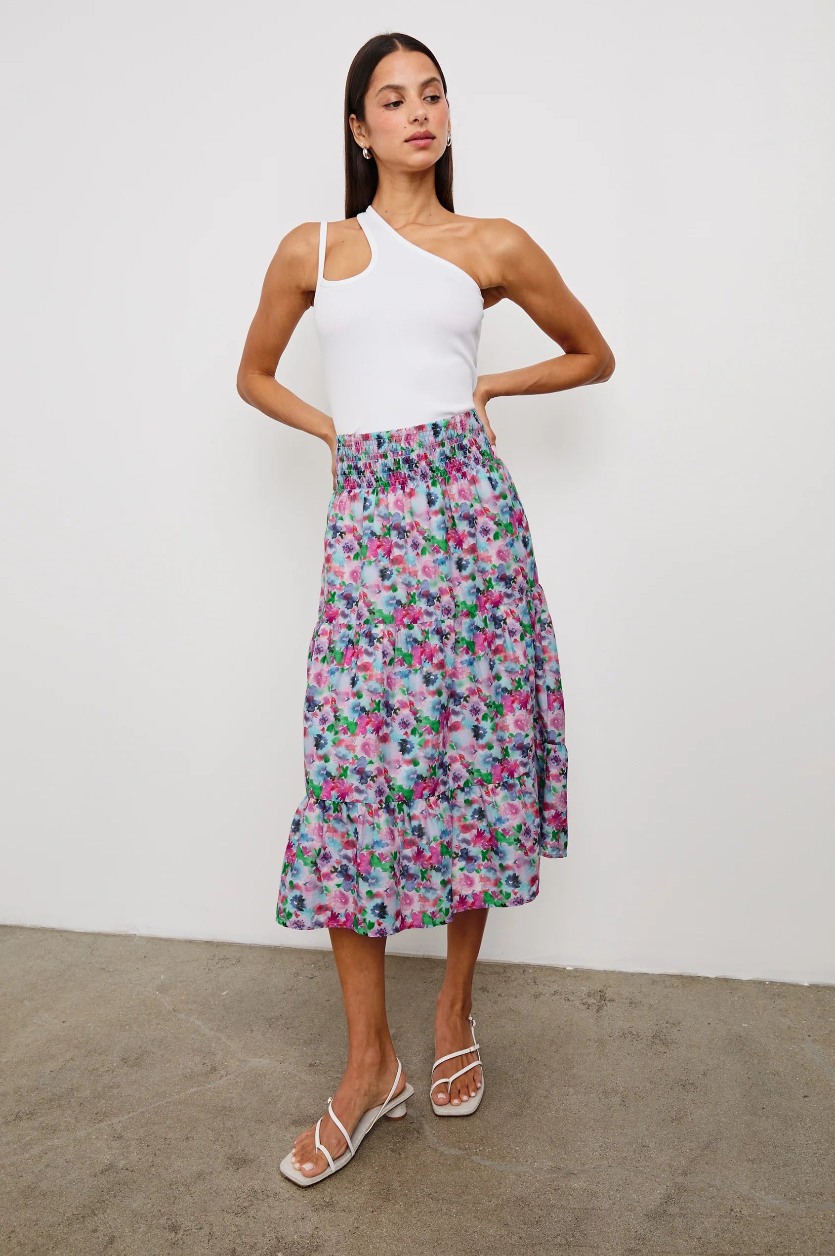 Edina Skirt - Spring Meadow