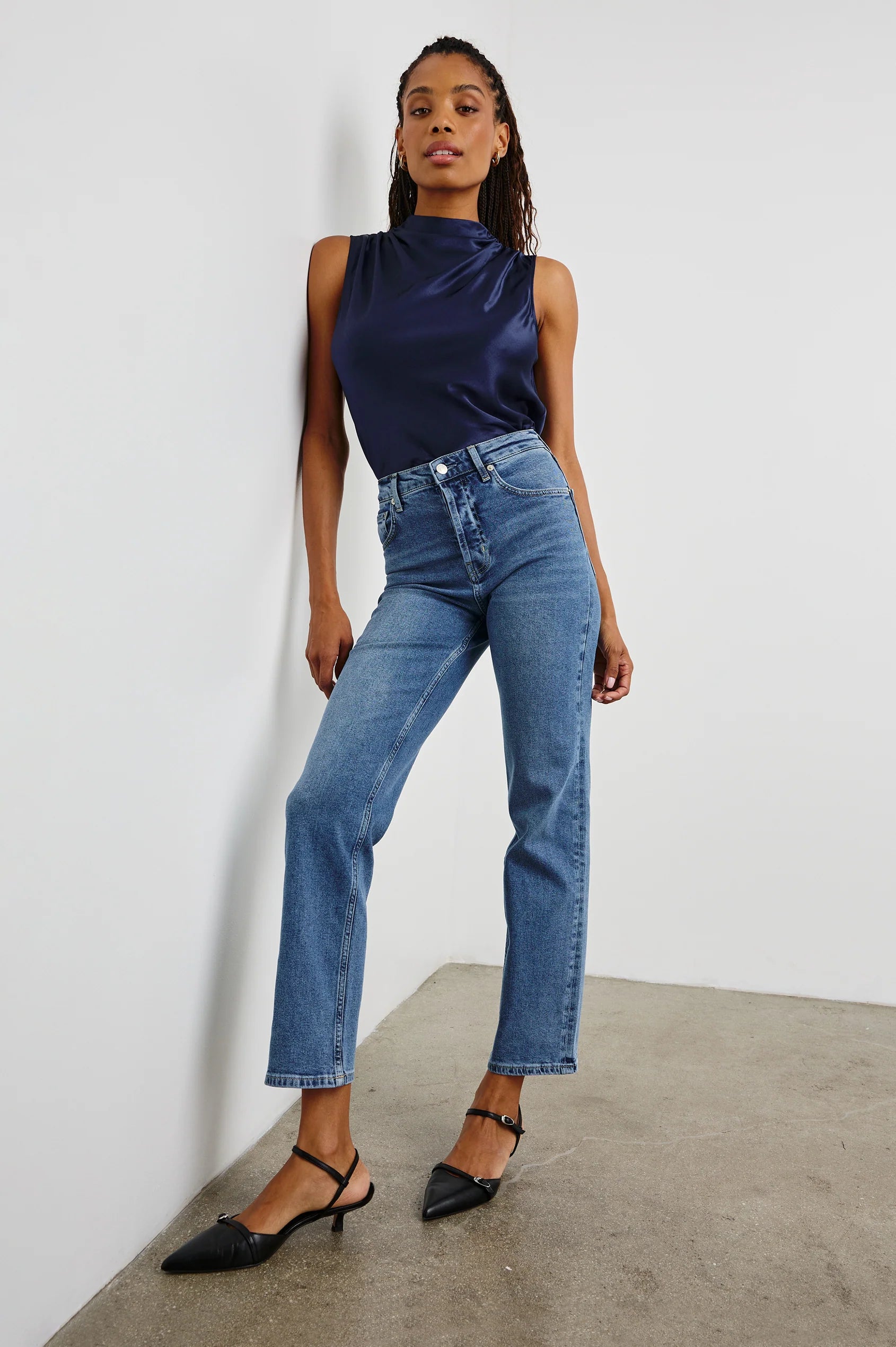 Kaleen Top - Navy