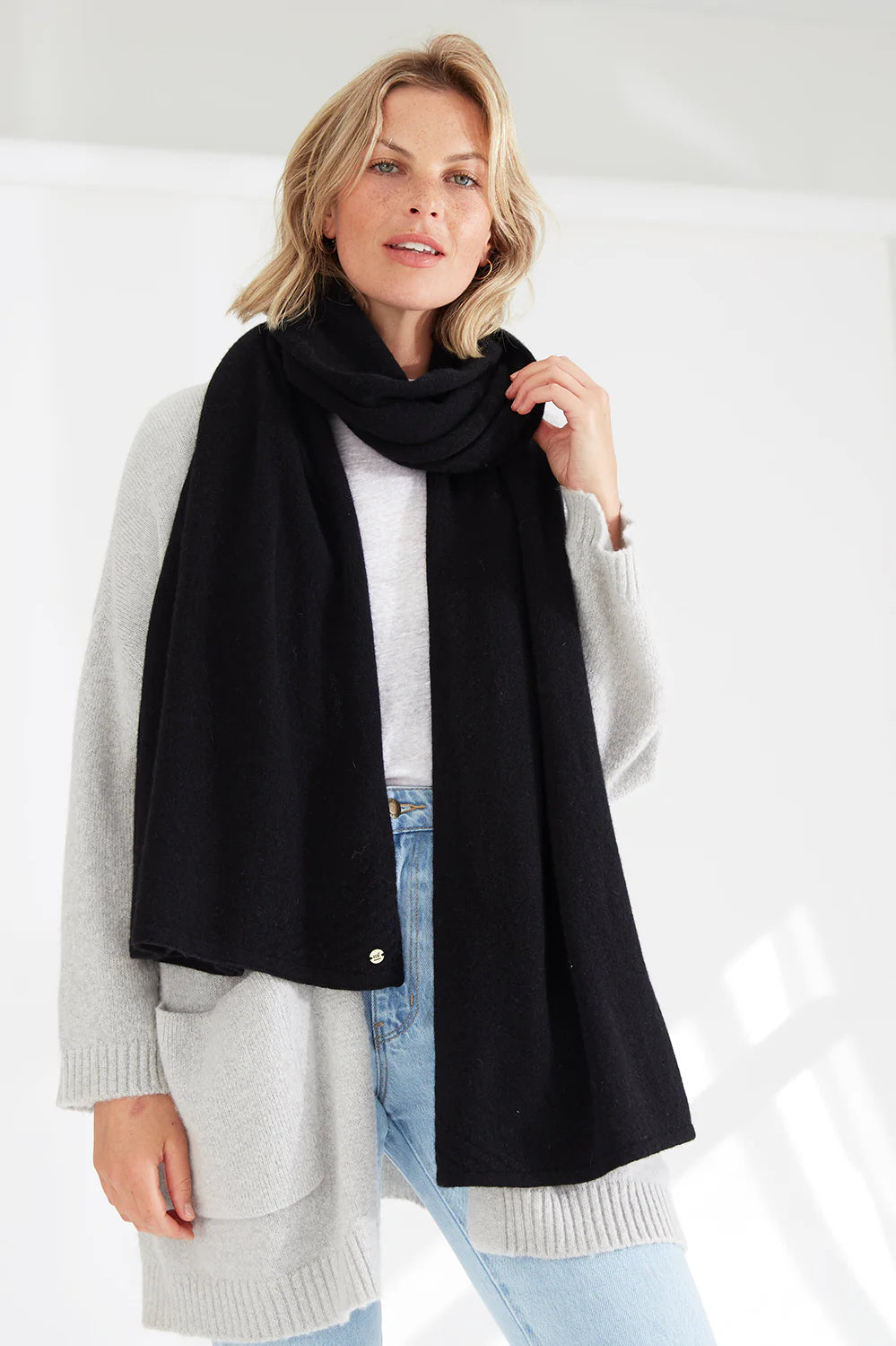 Pure Cashmere Travel Wrap