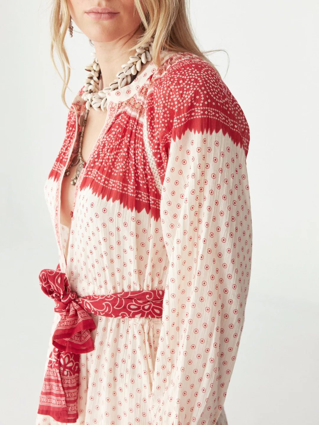 Triana Dress In Passion Red