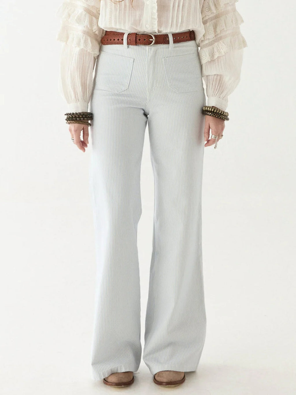 Edina  Pant - Blue Cargo