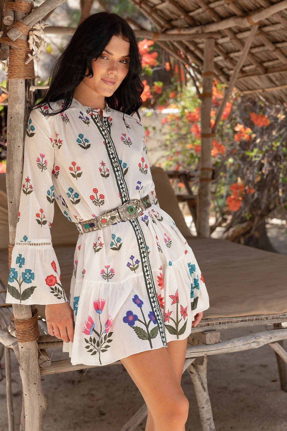 Nell Print Dress