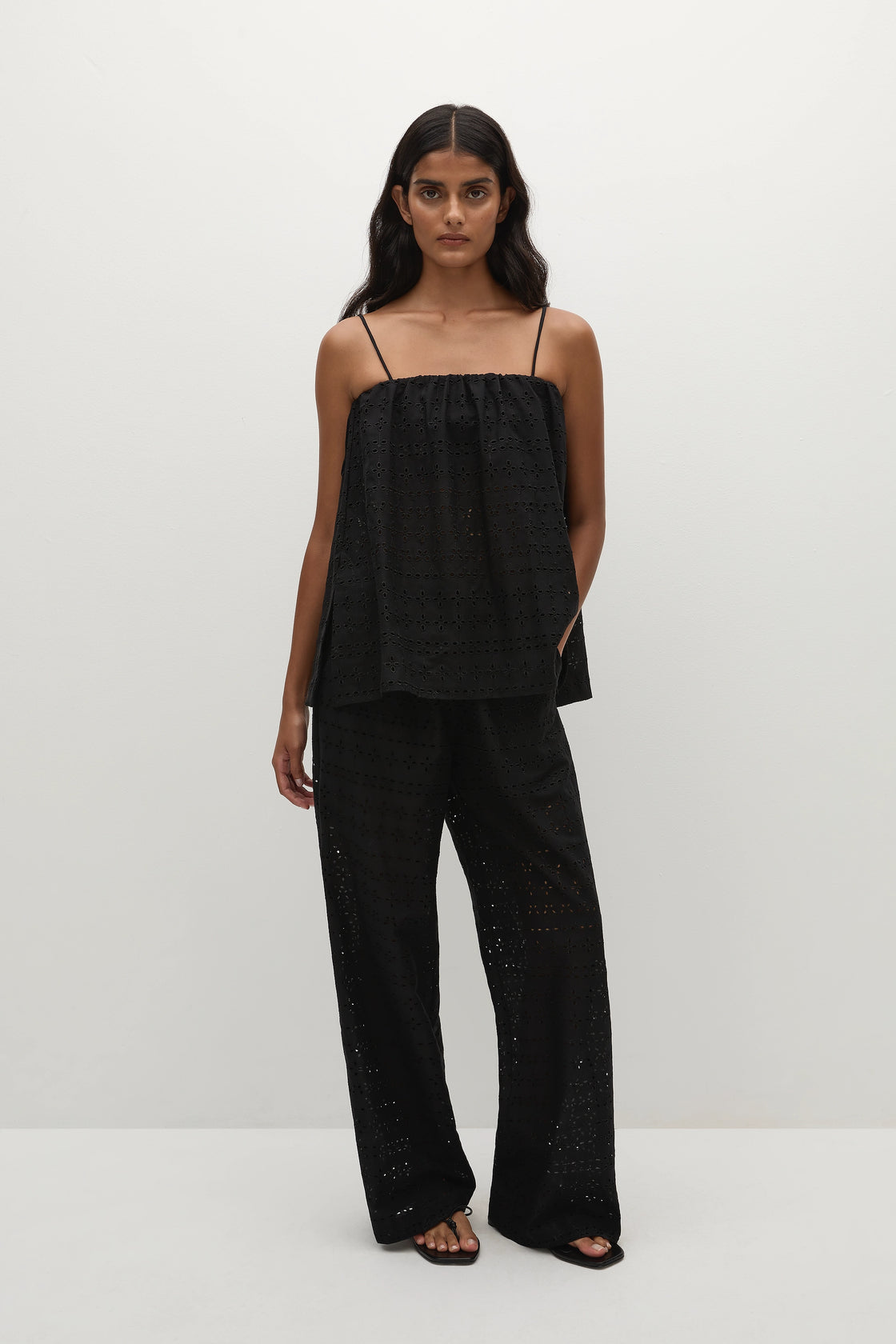 Ella Broderie Pant