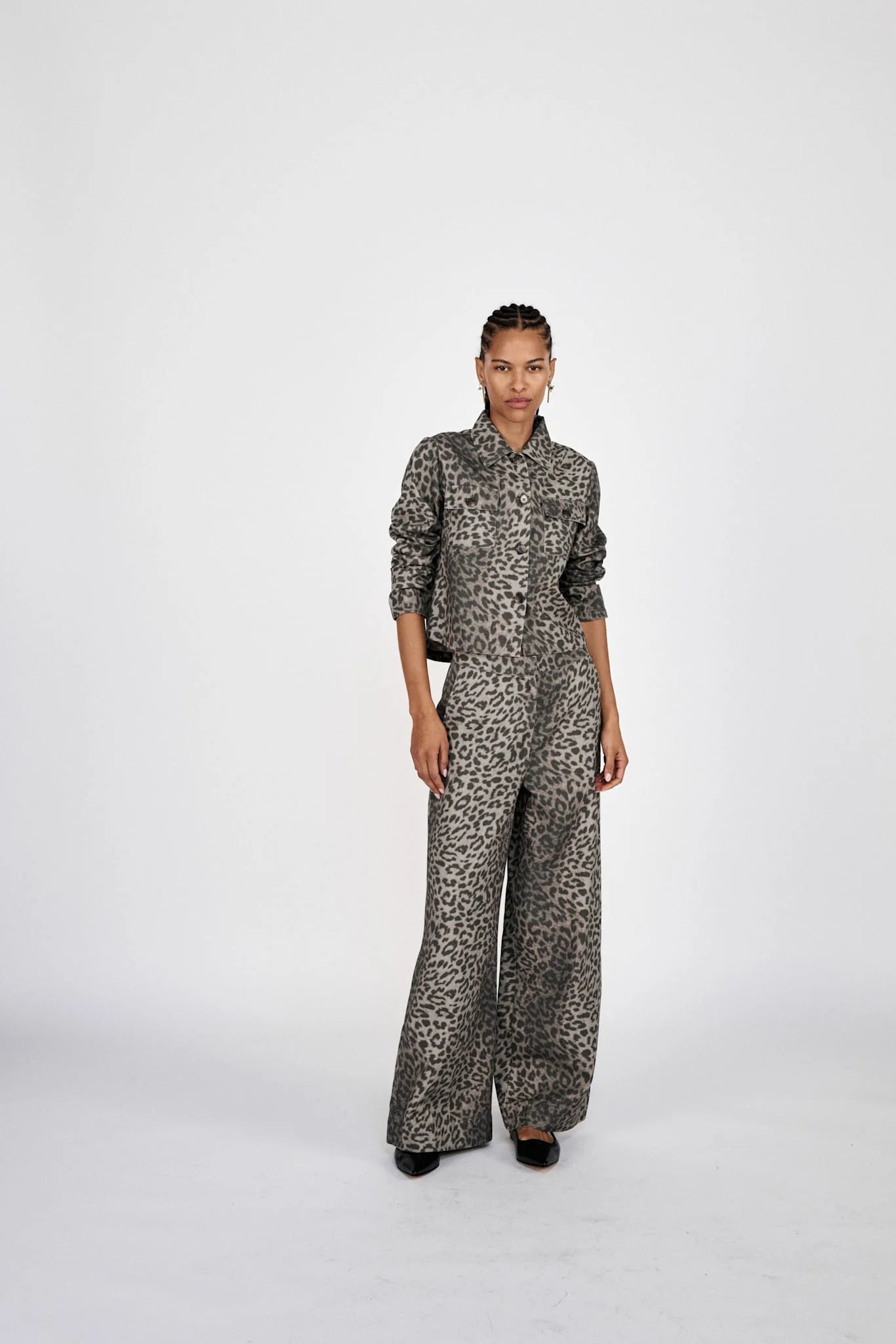Aleksandra Leopard Jacket
