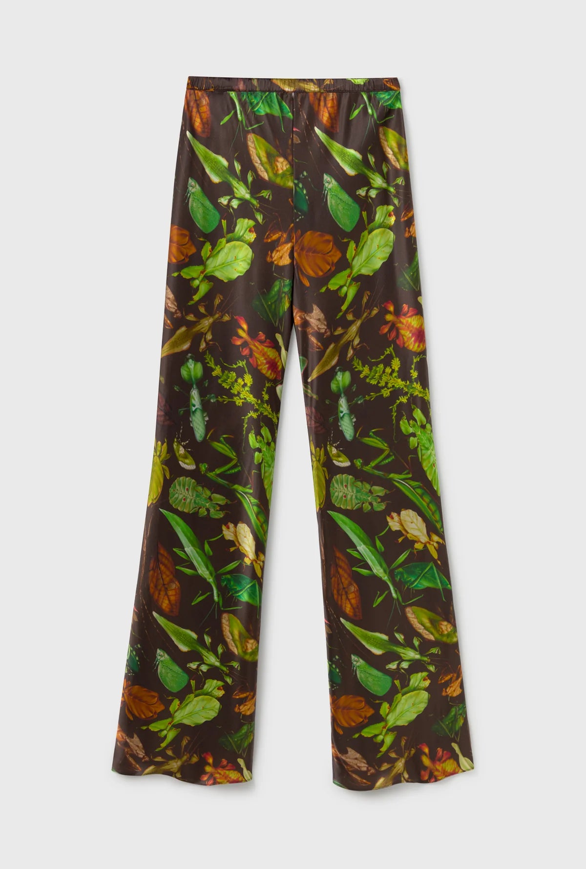 Bias Cut Pants - Bug Camo