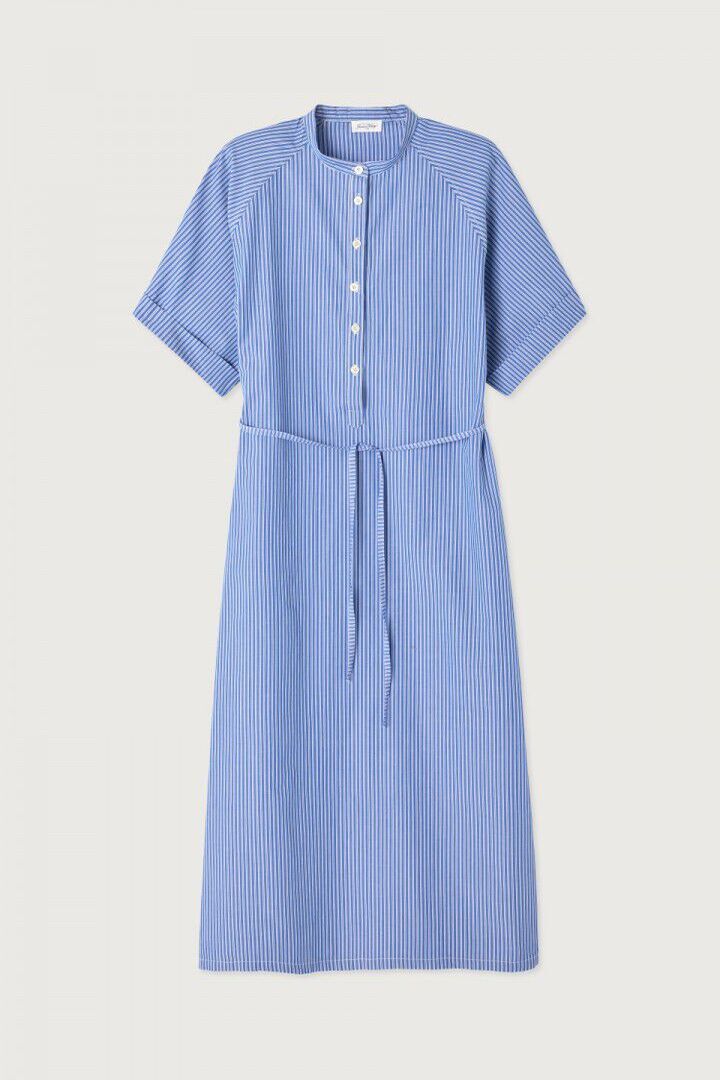 Zatybay Dress - Lagoon Stripes