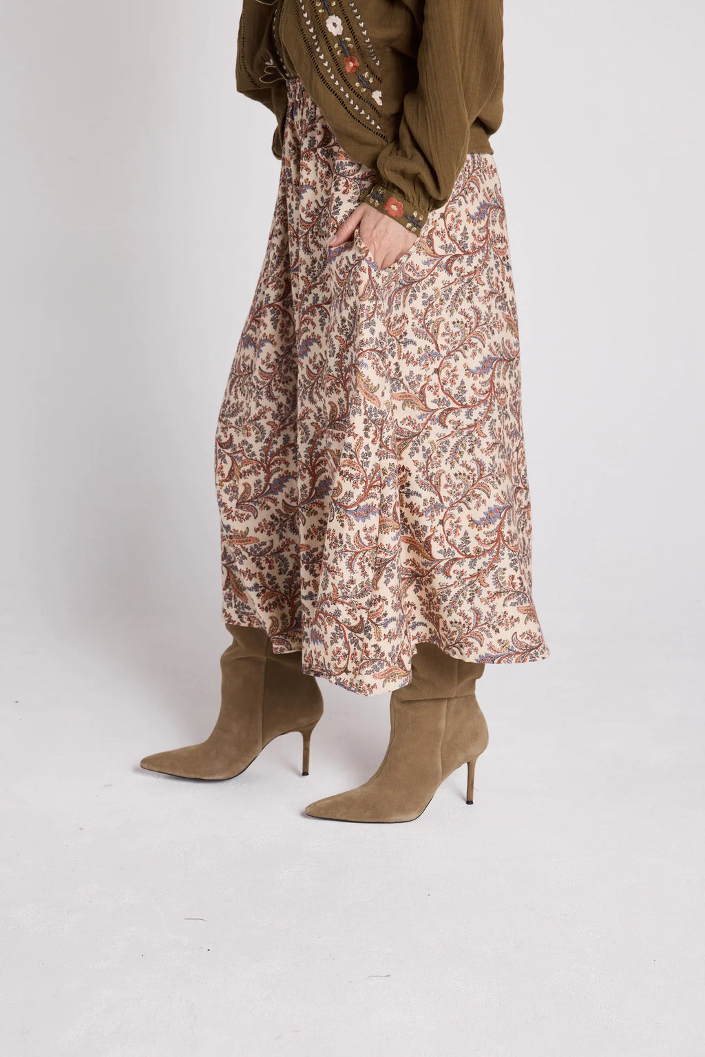 Nathalie Organdi Skirt