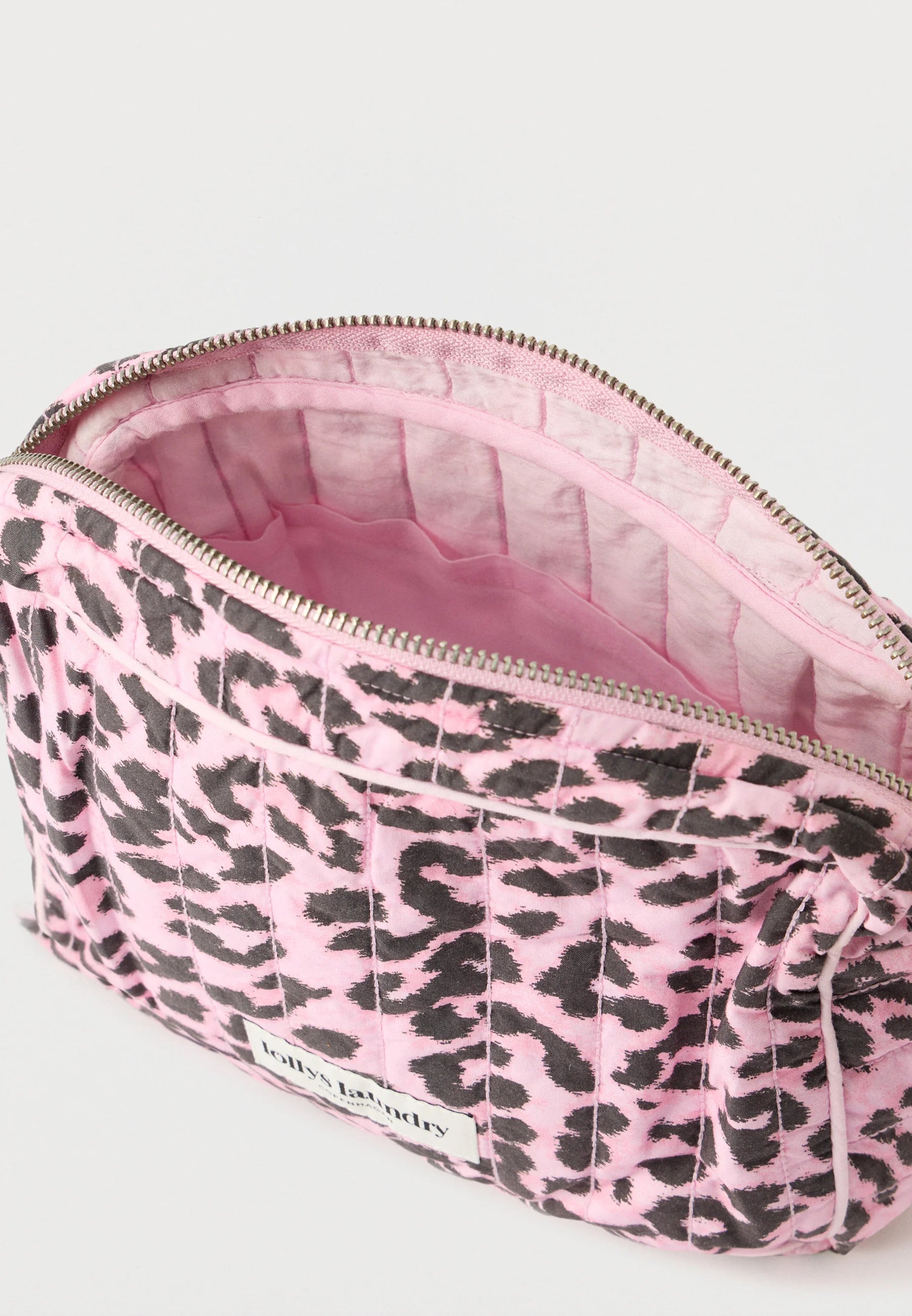 SeaLL Pink Leopard Toiletry Bag
