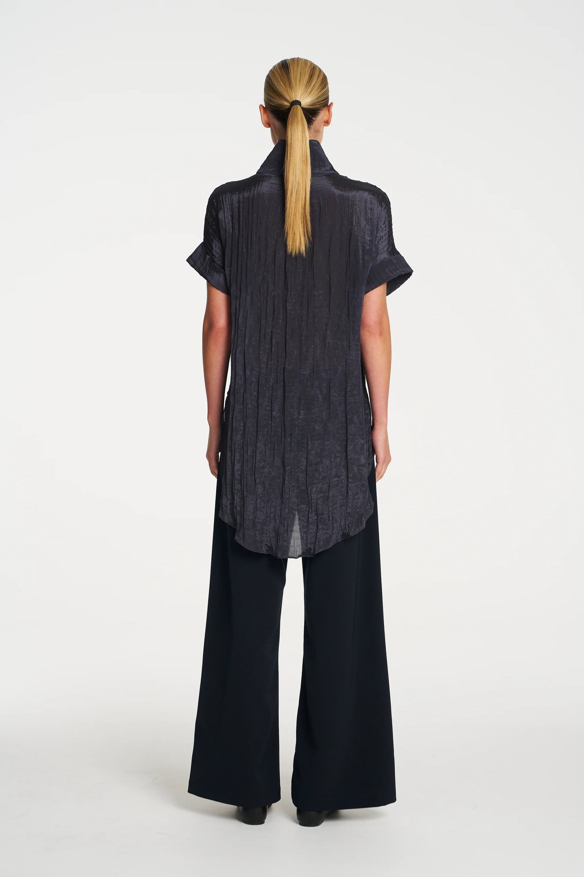 Funnel Tunic - Sapphire
