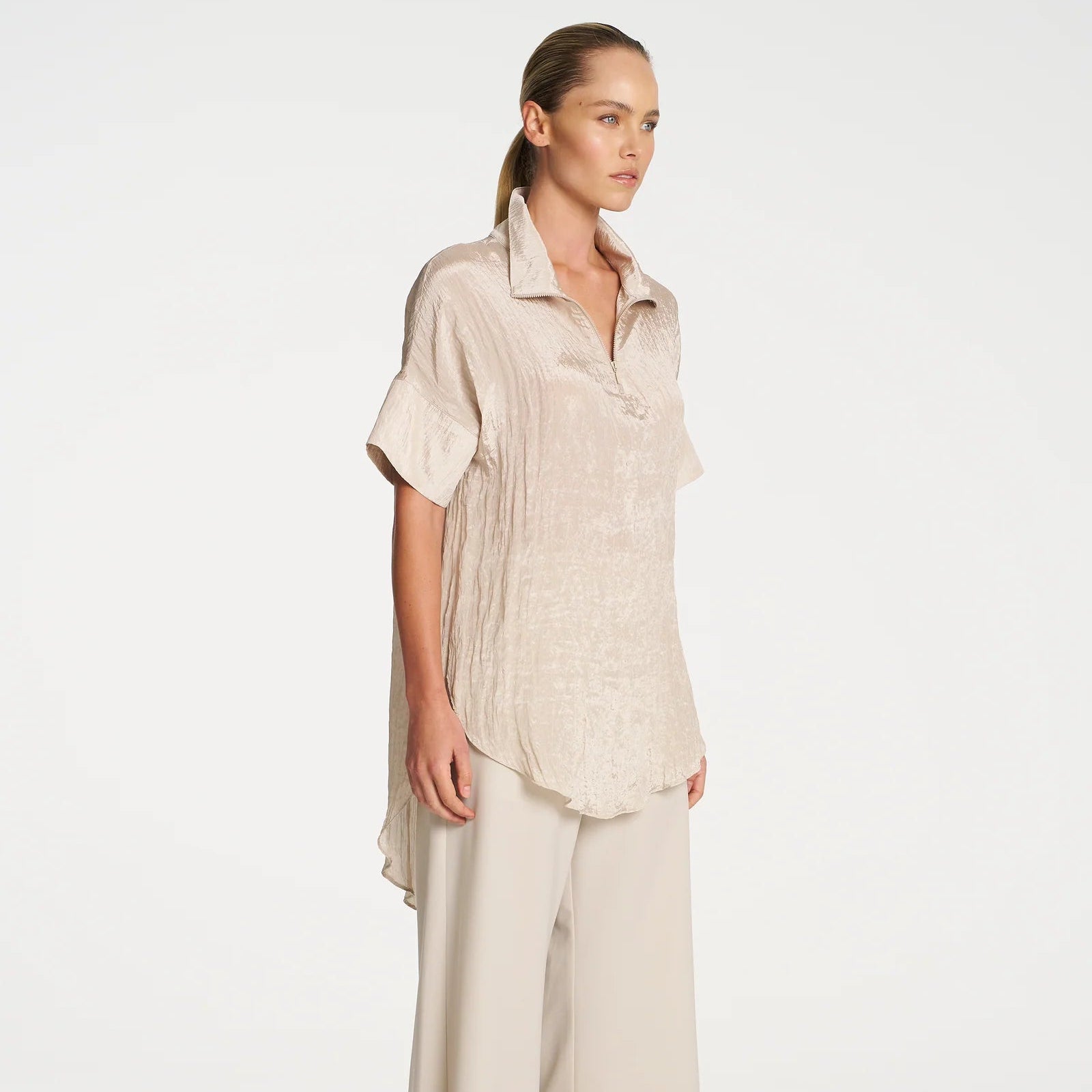 Funnel Tunic - Prosecco