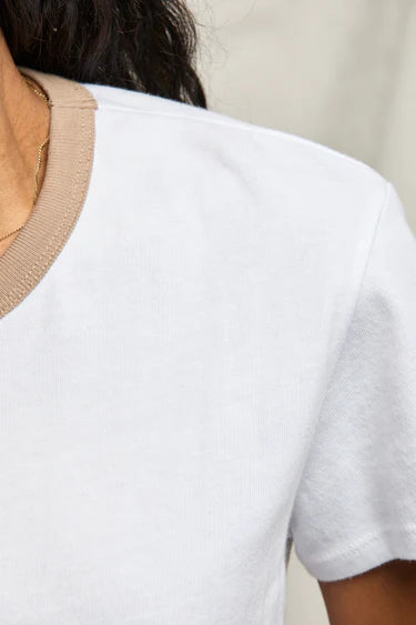 Billie Contrast Crewneck TShirt