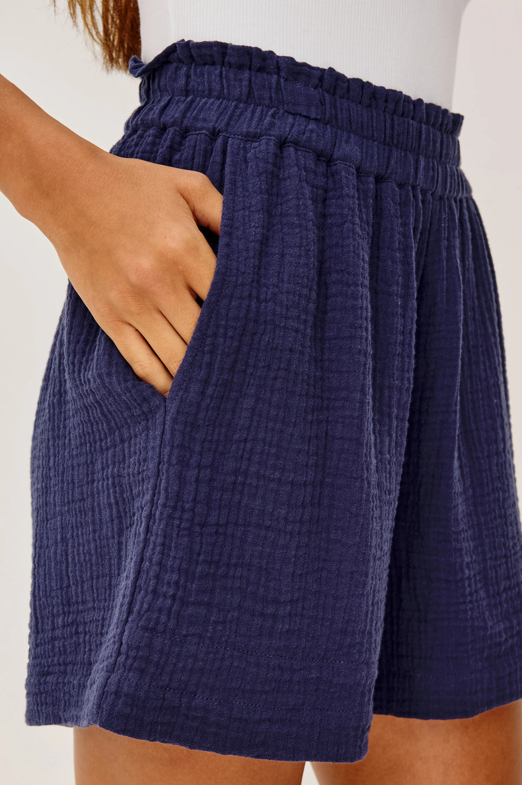 Leighton Shorts - Admiral Blue