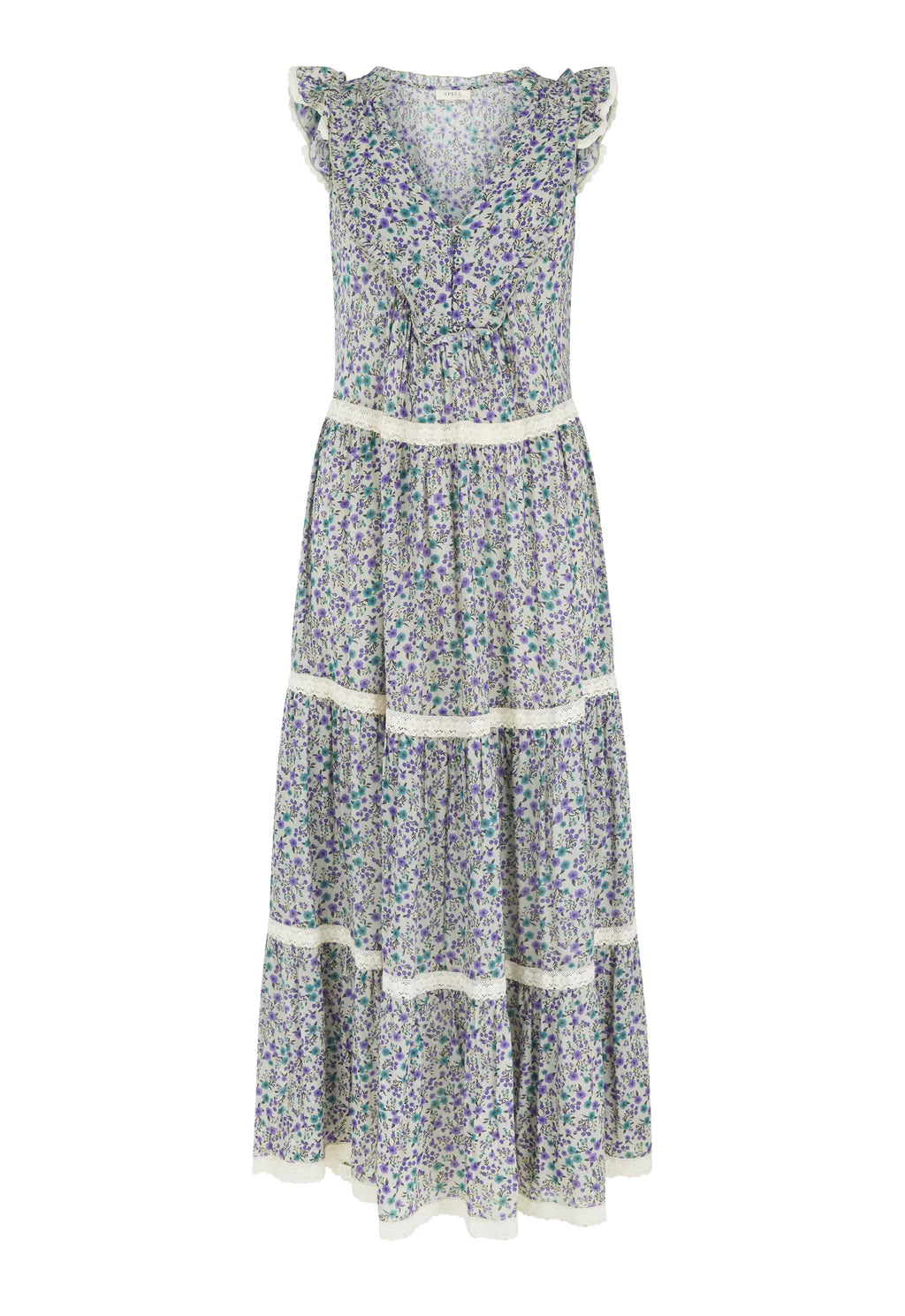 Mimi Rose Sleeveless Boho Dress