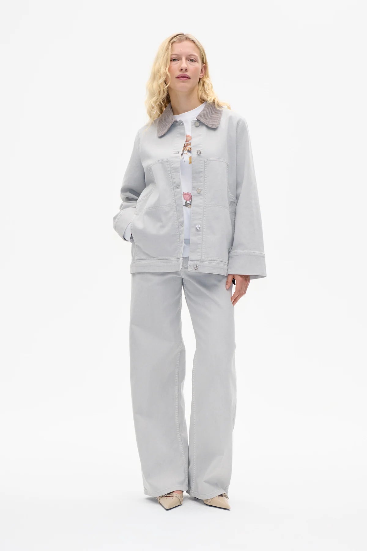 Benilda Jacket - Opal Grey