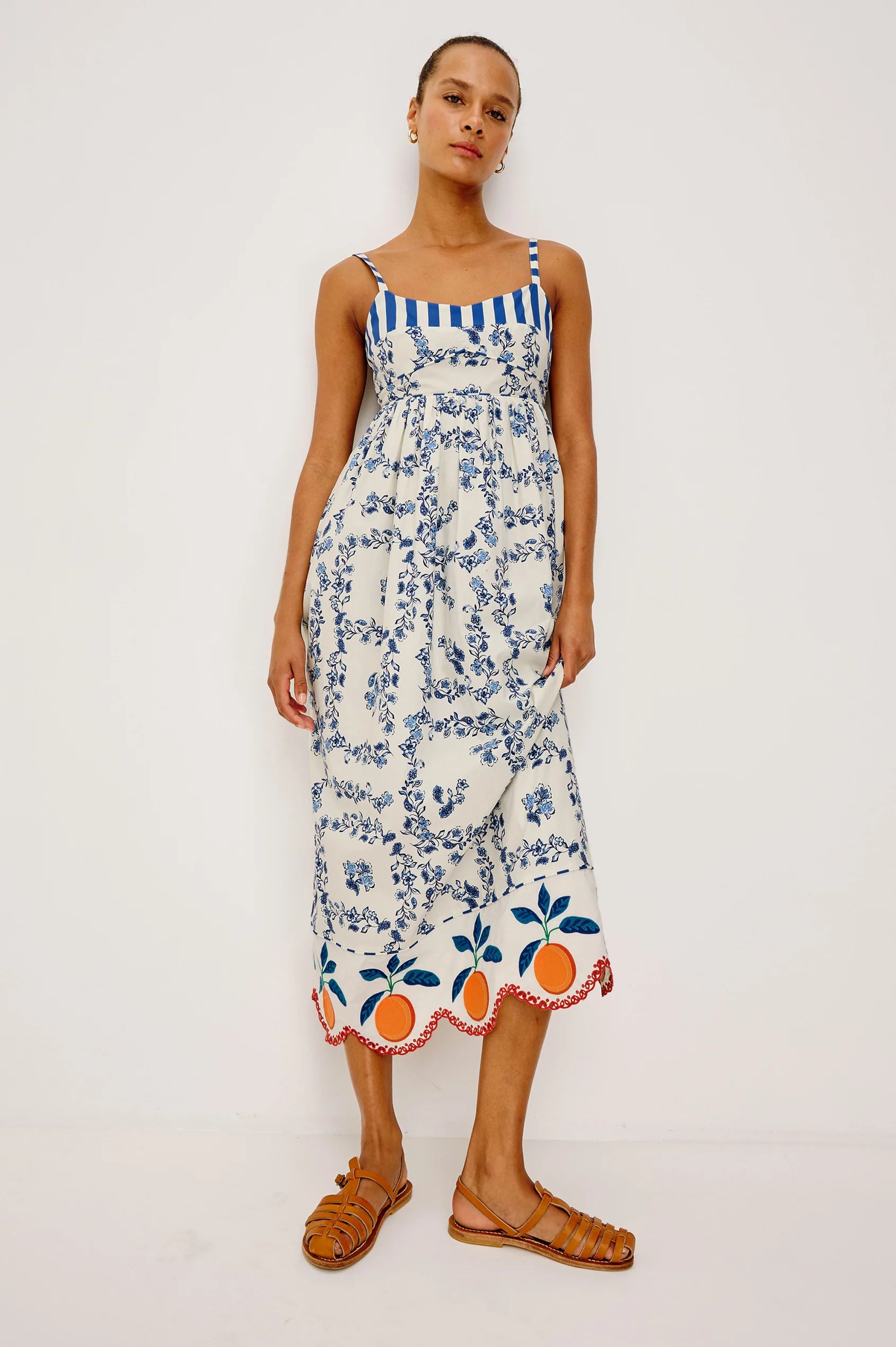 Lexie Midi Dress - Ceramic Floral