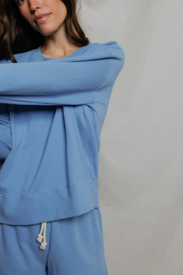 Tyler Sweatshirt - Pacific Blue